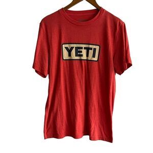 YETI Red Logo Short Sleeve T-Shirt